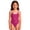 Hot Pink(Daughter), variant on CCRFTGI Women and Girls Matching Swimsuit Girls Swimsuits Size 7 Summer Cute One Piece Bathing Suit Beach Print High Cut Girls Fashion Bathing Suit for Kids Light Purple 5-6 Years