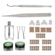 thumbnail image 3 of Kit de levantamiento de uñas encarnadas, parches para uñas, pinzas y corrector de paroniquia de acero inoxidable., 3 of 14
