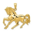 thumbnail image 1 of FB Jewels 14K Yellow Gold Horse Galloping Pendant, 1 of 3