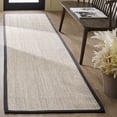 thumbnail image 4 of Safavieh Natural Fiber Kentigern Solid Runner Rug, Marble/Dark Gray, 2'6" x 22', 4 of 14