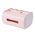 thumbnail image 2 of Caja de Pañuelos de Plástico Moderna de 2 Uds para Encimeras de , Mesitas de Noche, Mesas, 2 of 9