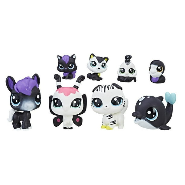 Littlest Pet Shop Black & White Friends