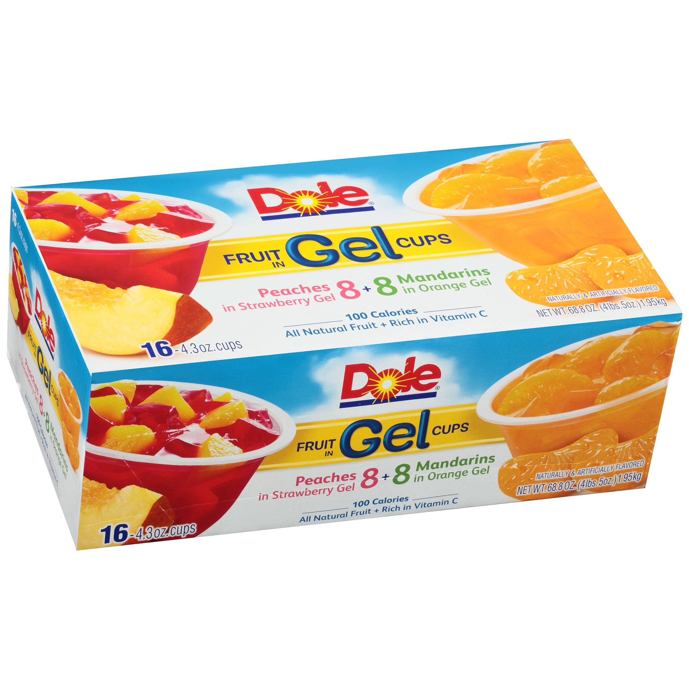 Dole Fruit in Gel Cups 16 Count