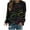 #2 Black, variant on Luxalzxs Valentine Shirts for Women Long Sleeve Casual Shirts Valentines Day Love Print Sweatshirts Crewneck Pullover Valentines Day Outfit
