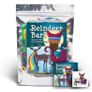 Reindeer Barf Rainbow Lace Licorice Funny Unique Christmas Stocking Stuffer Gag Candy Gift for Teens, Girls, Boys and Kids