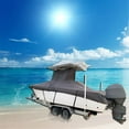 thumbnail image 6 of PET-U Heavy Duty Center Console T-Top Boat Cover 420D 17-19FT, 6 of 6