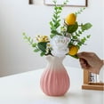thumbnail image 2 of XGFHYJEH Vase, Flower Vase, Vase Decor, Spring Vase, Short Vase, Bouquet Vase, Flower Vases Clearance, Flower Vase Decor, Vase Decorations Clearances, Ceramics Vase, 2 of 6