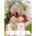 thumbnail image 2 of Disney Minnie Mouse 3 Pack Bow Scrunchies for Girls Toddlers Kids, Satin Sparkle Hair Ties, Elastic Ponytail Holders Hair Accessories, Birthday Back to School Gift, 2 of 8