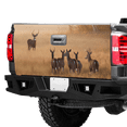 thumbnail image 3 of Lotusprinthandmade Deer Hunting Tailgate Wrap 2 Sizes (24"x58"), outdoor hunting tailgate wrap, deer truck decoration wrap, 3 of 5