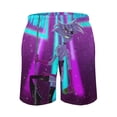 thumbnail image 3 of Hazbin Hotel Mens Board Shorts Quick Dry Swim Trunk Lightweight Soft Swimsuit Bathing Suit for Boys L, 3 of 8
