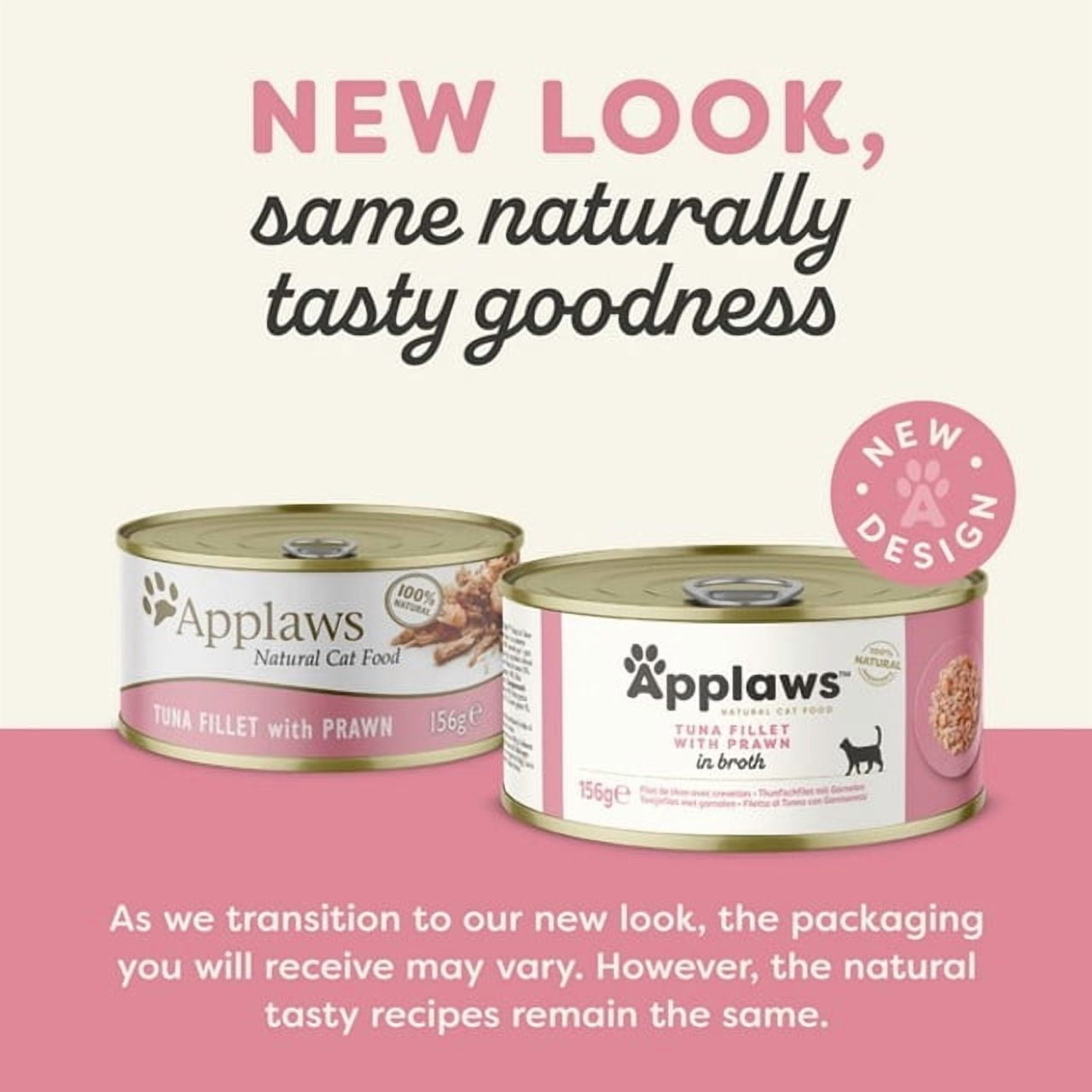 Applaws Cat Food Tuna and Prawn 156g Case of 24