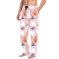 thumbnail image 2 of FORMRS Mens Pajama Pants with Pockets Sleepwear Lounge Bottoms Sizes S-2XL, Cartoon Halloween Ghosts, 2 of 7