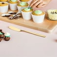 thumbnail image 5 of FELTECHELECTR 2 untadores de mantequilla de queso: cortador de mantequilla de acero inoxidable, cuchillo multiusos para untar, ideal para sándwiches pequeños, condimentos, mermeladas, pan y crema., 5 of 5