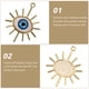 thumbnail image 3 of 10 dijes de aleación para joyería, dijes de ojo para hacer joyas, colgantes para collares y aretes DIY, 3 of 8