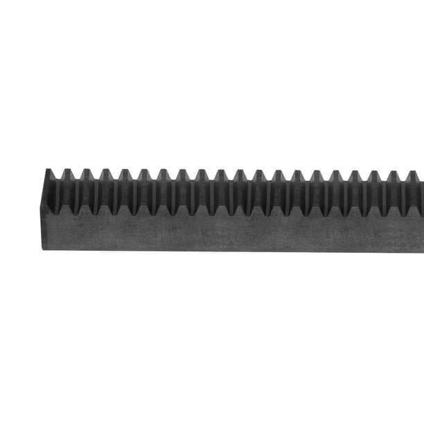 Uxcell Gear Rack 2Mod 20mmx20mmx1000mm 45# Steel Straight Linear Spur Rack  for Machines Automotive 