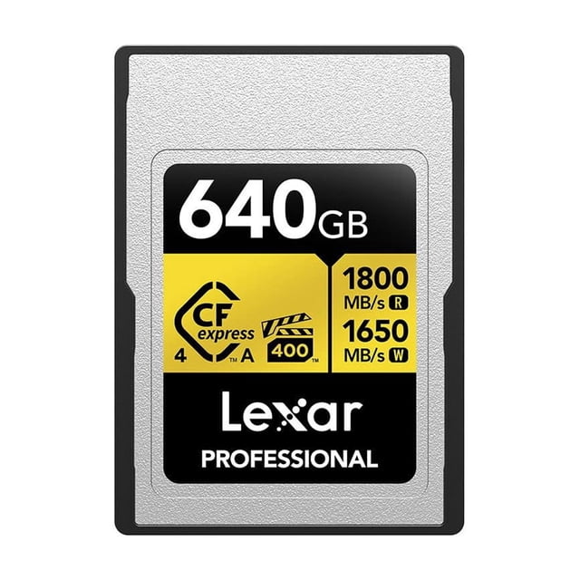 Carte Mémoire Lexar 640 Go CFexpress 4.0 Type A