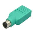thumbnail image 6 of WRISTBIQUE 1Set Green Plastic Metal Adapter usb male to female adapter for Computer Users 4.20X1.80X1.00CM, 6 of 8