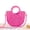 Red, variant on Yoyauz Women's Grass Woven Beach Bag - Women's Beach Handmade Woven Handbag, Summer Mesh Hollow Shoulder Bag, Suitable for Holidays
