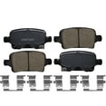 thumbnail image 4 of Detroit Axle - Rear Brake Pads for Chevrolet Malibu Volt Equinox Cruze Bolt EUV EV Buick LaCrosse Regal Sportback TourX GMC Terrain Ceramic Brake Pads with Hardware Set Replacement, 4 of 7