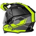 thumbnail image 2 of Castle X, 35-23936, Adult Mode Dual Sport SV Helmet with Heated Shield TRANCE - Matte Hi-Vis, Large, 2 of 3