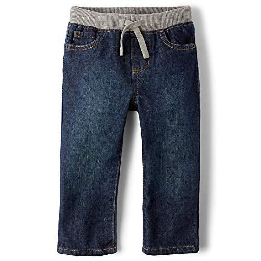 The Children's Place Knit Waist Band Pull-On Jeans (Toddler Boys) 
