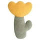 thumbnail image 1 of Almohada de felpa con flores adorables y suaves, decoración decorativa para el hogar, dormitorio, oficina, regalo de año Nuevo para niñas amarillo, 1 of 7