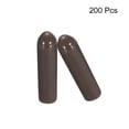thumbnail image 2 of Uxcell Rubber End Caps Vinyl Round End Cap Cover Screw Thread Protectors for Screw 200Pcs Brown 3mm, 2 of 6