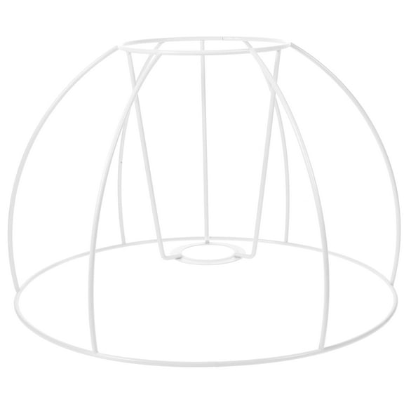 PTOOTP Metal Wire Lamp Shade Frame Cage 25x30cm Lamp Cover for Home Lighting Fixtures and Projects