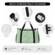 thumbnail image 4 of Fotbe St Patrick's Day4 Bolsa de Viaje con Estampado, Bolsa de Fin de Semana para Mujer con Compartimento para Zapatos, Bolsa de Gimnasio con Bolsillo Húmedo, 4 of 7