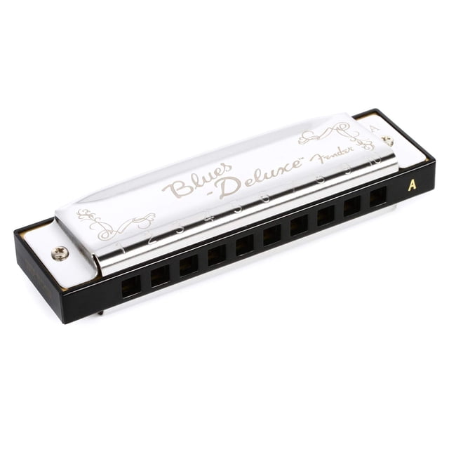 Armónica Fender Blues Deluxe Key A con funda ventilada