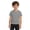 X1 Light Gray, variant on Ticikt Girls/Boys Plain Shirts 5-14 Years Round Neck Short Sleeve Basic Tees Casual Summer Tops Soft Breathable Daily Wear,Color:Mint Green,Size:7-8 Years