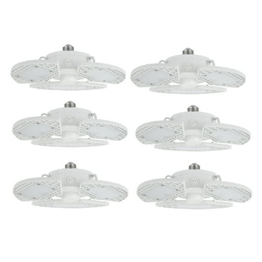 Green Watt 80 Watt (400 Watt Equiv) LED Garage lights, 8000 Lumen, Daylight White, 6-Pack
