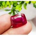 thumbnail image 2 of 14.40 Ct Lab Grown Red Ruby Cushion Shape Ring Size Loose Gemstone, 2 of 2