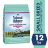 Natural Balance Limited Ingredient Diets Chicken & Sweet Potato Formula Dry Dog Food for Small Breeds, 12 Pounds, Grain Free