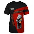 thumbnail image 1 of Hohe Qualität Kurzarm herren Sommer Neue Lustige Marvel Groot 3D Gedruckt camiseta Motorrad Anzug Racer Muss-Haben camiseta Tops xuanjing unisex, 1 of 2