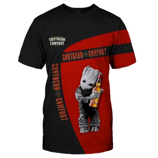 Hohe Qualität Kurzarm herren Sommer Neue Lustige Marvel Groot 3D Gedruckt camiseta Motorrad Anzug Racer Muss-Haben camiseta Tops xuanjing unisex