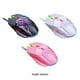 thumbnail image 4 of Cateissary Ratón USB compacto y ligero, práctico para juegos con cable, ratón RGB Videojuegos y accesorios rosa sin voz, 4 of 6