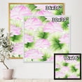 thumbnail image 4 of Designart 'Ancient Pink Lotuses In The Pond IX' Traditional Framed Canvas Wall Art Print, 4 of 5
