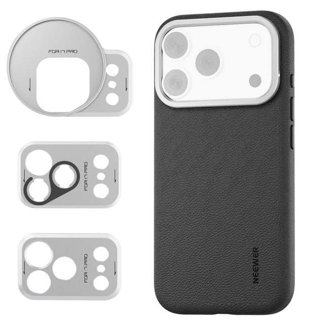 Funda modular Neewer 17 Pro de TPU con adaptador para lentes