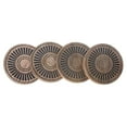 thumbnail image 2 of Mango Wood 4 PC Etched Coasters Black, 2 of 5