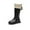 Black, variant on Girls Boots,Durable Girls Boots for Young Kids Footwear Ideal Daily Wear and Outdoor With Superior Comfort Design,Toddler Boots,Black,4-4.5 Years