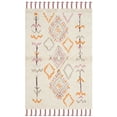 thumbnail image 2 of SAFAVIEH Casablanca Tiana Southwestern Shag Area Rug, Ivory/Multi, 4' x 6', 2 of 6