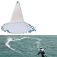 thumbnail image 4 of Saltwater Fishing Cast Net for Bait Trap Fish 4/5/6 ft Radius C, 4 of 5