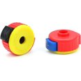 thumbnail image 1 of 2 Pcs Quick Release Cymbal Push-On Design Plastic Cymbal Nuts Quick Assembly Drum Percussion Spare Parts, 1 of 8