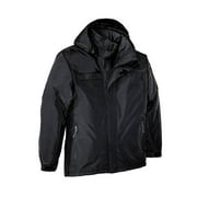 BIGMANSLAND Big Mens Waterproof Nootka Jacket by Port Authority, Black 2XLT