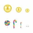 thumbnail image 2 of Xihbxyly Relleno para Jarrones Navideños, Cuentas de Colores y Gel para Velas Flotantes, Centros de Mesa para Fiestas de Invierno, Decoración Navideña, Multiusos, 1 Juego con Hidrogel., 2 of 7