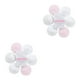 thumbnail image 1 of Qarigey Almohadillas para el pecho de bambú orgánico de 6 piezas, pegatinas transpirables respetuosas con la piel, cojín para pezón de lactancia de 4Blanco/2 Rosa cereza 2piezas Qarigey CBP495862, 1 of 6