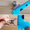 thumbnail image 3 of Clips redondos para carpetas de papel con abrazadera de 38Mm, suministros para el hogar y oficina de Metal plateado, 12 piezas, 3 of 5