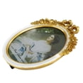 thumbnail image 1 of Cateissary Libre de limpiar Estilo Marco Titular Estilo Foto Estilo retro Foto Adornado Fácil montaje Regalo Pantalla elegante Blanco Type3 NO3, 1 of 6