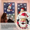 thumbnail image 5 of Anhility Christmas Snowflake Window Clings Stickers for Glass, Xmas Decals Christmas Decorations Indoor Holiday Snowflake Santa Claus Reindeer Decals for Party Birthday Holiday, 5 of 5